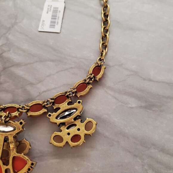 ✨ NEW J.Crew Rhinestone Crystal Cluster Stacked Statement Necklace ✨ - Picture 11 of 14